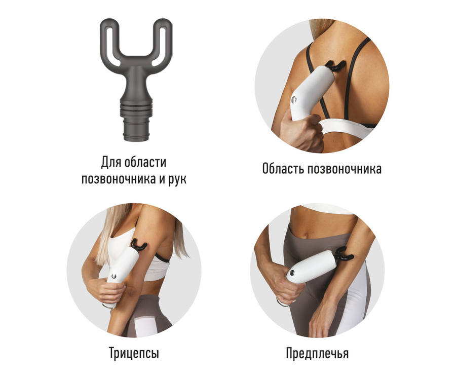 перкуссионный массажёр для тела Yamaguchi Massage Gun PRO