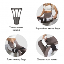 перкуссионный массажёр для тела Yamaguchi Massage Gun PRO