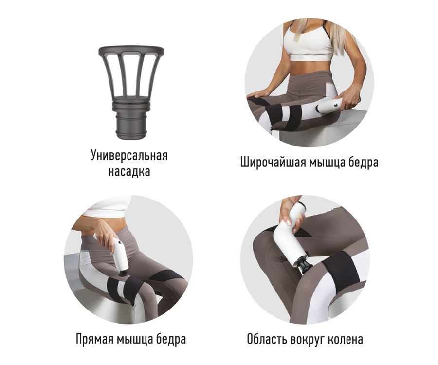 перкуссионный массажёр для тела Yamaguchi Massage Gun PRO