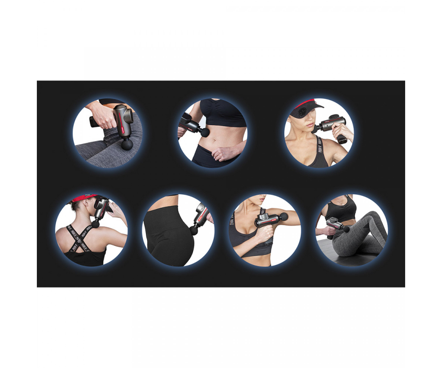 Беспроводной перкуссионный массажер пистолет для тела Yamaguchi Therapy Massage Gun