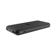 Внешний аккумулятор Yamaguchi Power Bank c функцией беспроводной зарядки. Емкость 10 000 мАч,  выход USB‑A для зарядки устройств, Вход﻿/﻿Выход Type‑C для зарядки аккумулятора и устройств