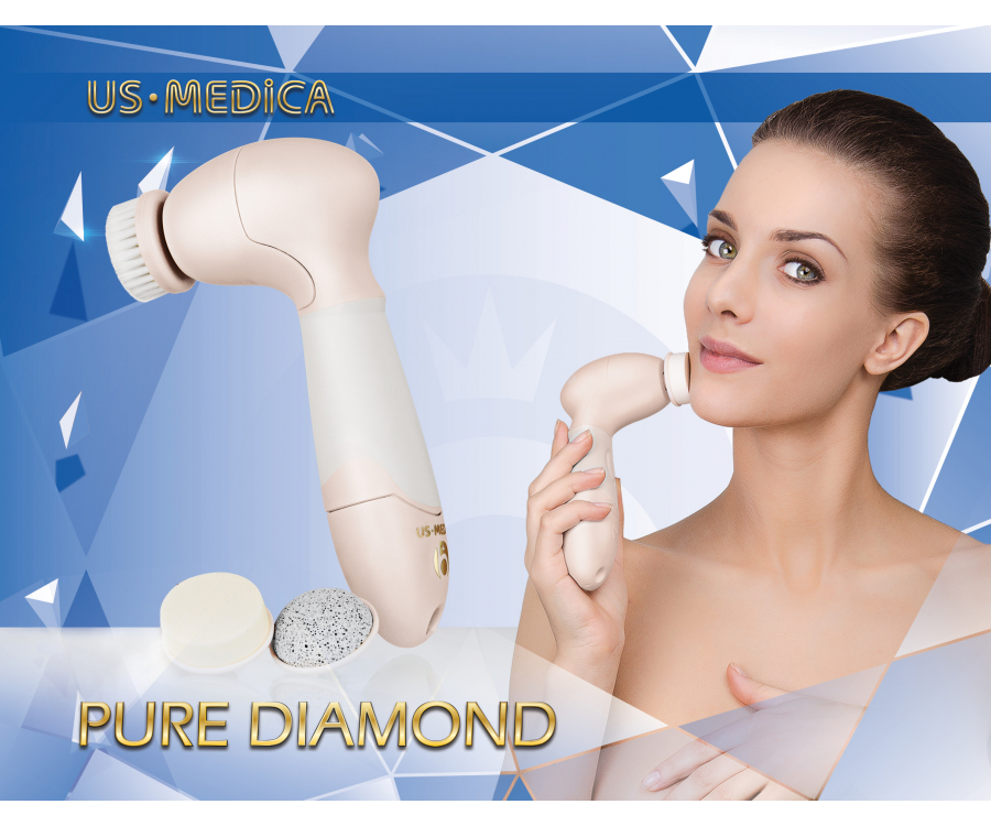 Прибор для очищения кожи лица US MEDICA Pure Diamond  купить в Москве