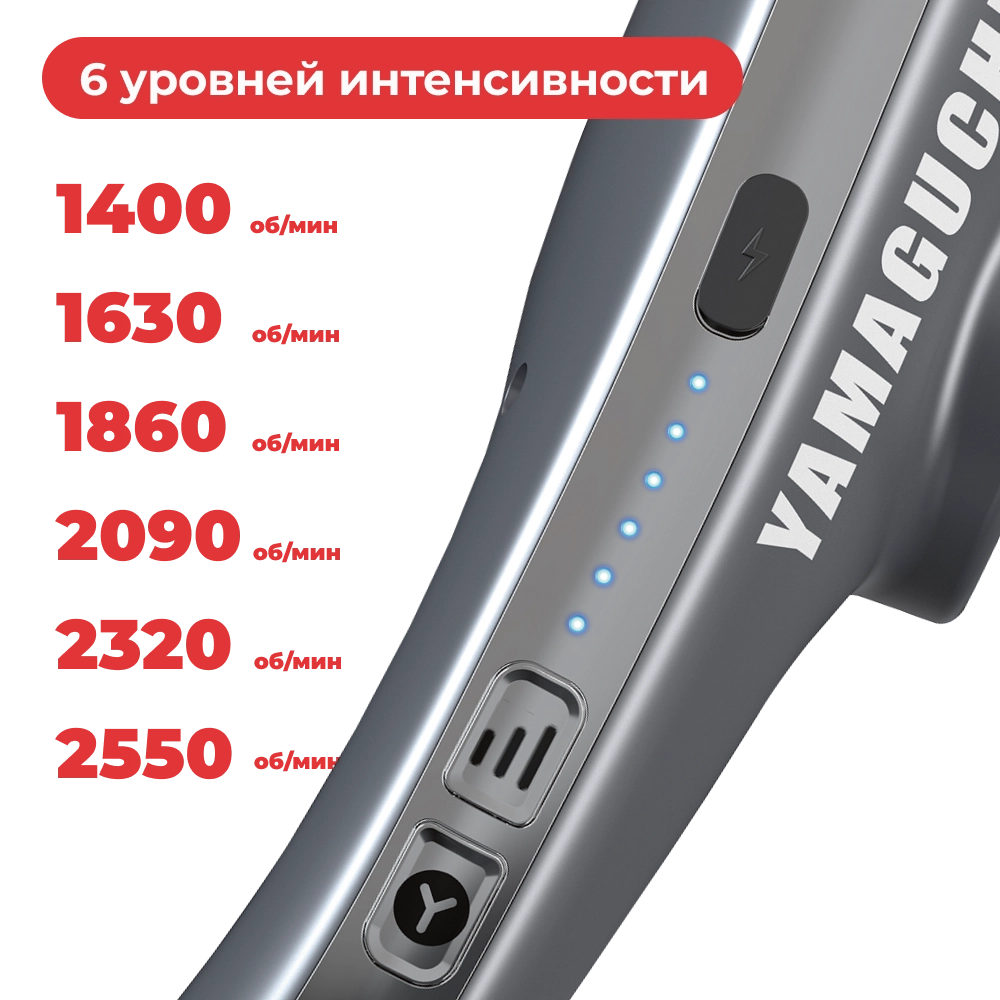 Перкуссионный массажер для тела Yamaguchi Massage Gun Belt