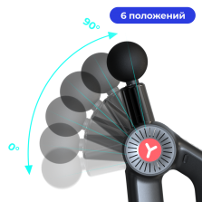 Перкуссионный массажер для тела Yamaguchi Massage Gun MAX PRO