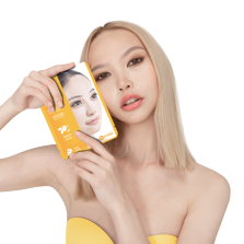 Маска для лица с экстрактом лимона Yamaguchi Lemon Mask